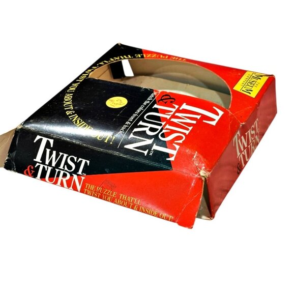 Vintage Twist and Turn Puzzle Game 1990s The Museum Company Complete in Box - Picture 5 of 12